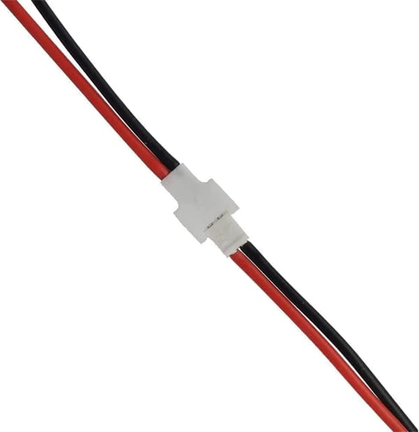 10 par 2.0 2-benet han hun til RC Lipo batteri med JST stik (1S) - tilbehør til fjernstyret legetøj silikone kabel