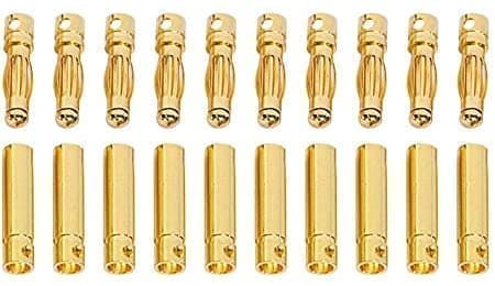 10 par 4mm bananstik til Lipo RC til RC Lipo Model batterier - tilbehør til fjernbetjening legetøj