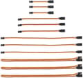 Miniatyrbild 1 av 4: JR-förlängningskabelförlängning 3 Pin 26AWG Futaba JR 3 stycken x Cm 7, 15, 30, 60 - Tillbehör till Fjärrstyrda Leksaker servokabel