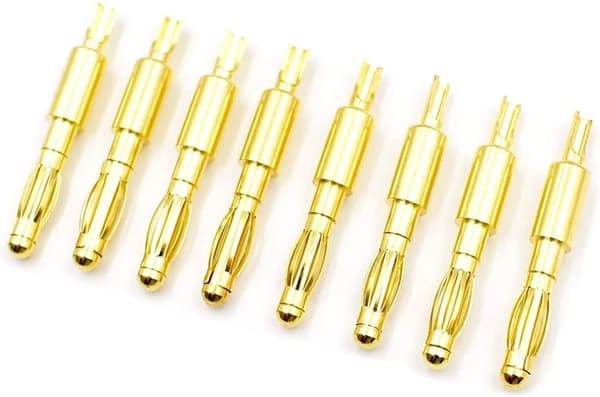 5 par 4 mm til Lipo RC til RC-model Lipo-batterier + beskyttelse mod beskyttelse - Tilbehør til fjernstyret legetøj Bananstik