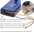 Miniatyrbild 2 av 4: HJ Digital Servotestare ESC Konsistens Tester 3 Modes Synkroniserad Utgångskontroll 4 Servos   Tillbehör till Fjärrstyrda Leksaker Hastighetsregulator
