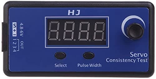 HJ Digital Servotestare ESC Konsistens Tester 3 Modes Synkroniserad Utgångskontroll 4 Servos   Tillbehör till Fjärrstyrda Leksaker Hastighetsregulator