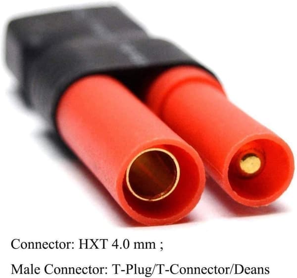 1-osaiset Deans T-Plug uros HXT 4mm langaton RC-liitin LiPo-akut - lisävarusteet kaukosäätimen lelusovittimeen