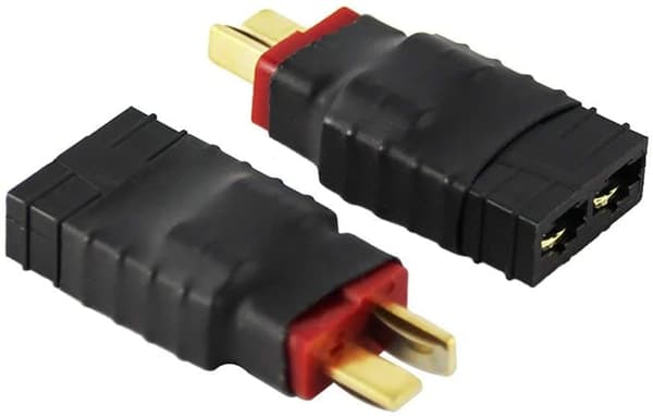 3 delar Hane dekaner till kvinnlig trådlös adapter för TRX Traxxas-kontakt för RC-laddare  -  Tillbehör till Fjärrstyrda Leksaker