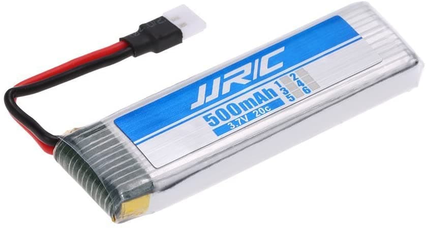 1-stycke Li-Po Batteri Lämplig för drönare JJRC H37 3.7V 500mAh 20C