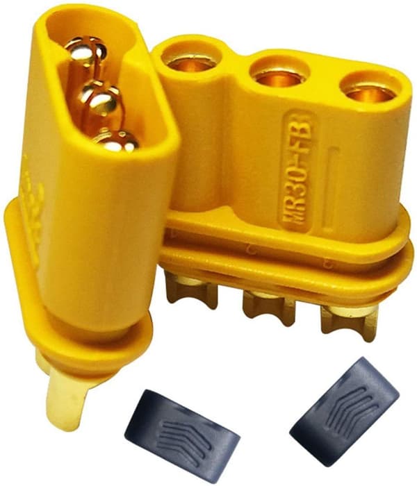 5 Par MR30 Male Female Bullet Pluggar för RC Lipo Batteri - Tillbehör till Fjärrstyrda Leksaker Connectors