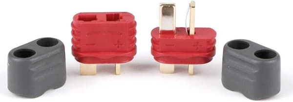 5 stk T-Plug Premium Plug med beskyttelsesjakke til batterier fra RC Lipo - tilbehør til fjernbetjening legetøj