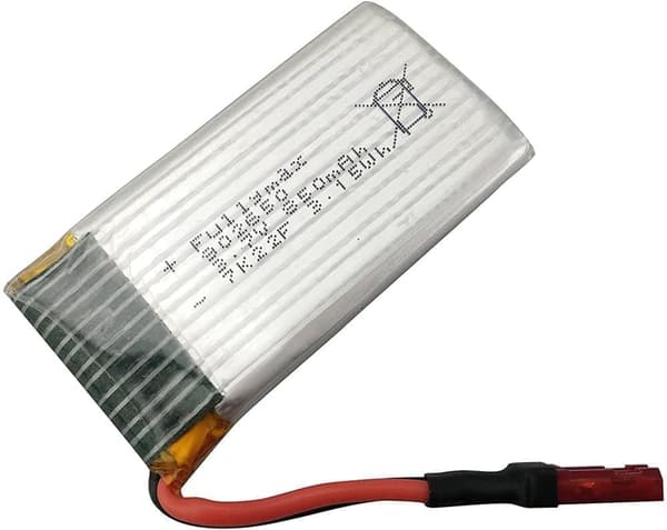 Syma 4 stk 3.7V 850mAh til X56W X56 RC Quadcopter Drone reservedele - Tilbehør til fjernbetjening legetøj Batteri Li-Po