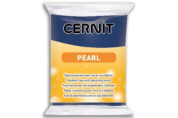 Cernit Pearl 200 (perlemor) 56g, blå