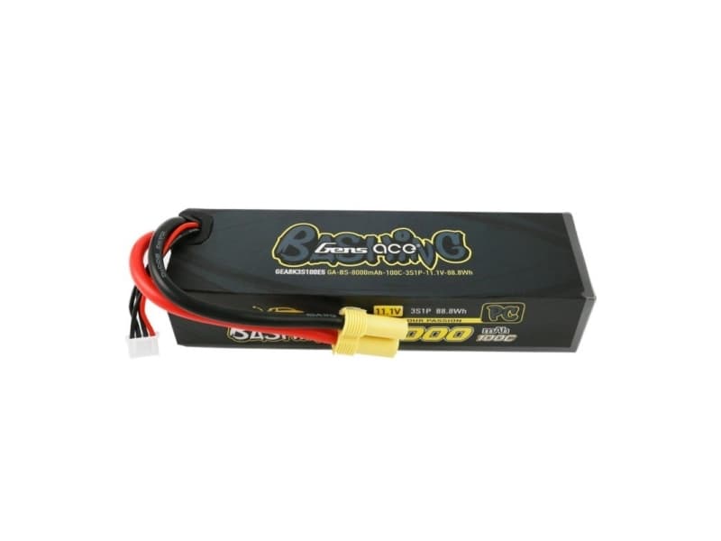 Gens ace B-100C-8000-3S1P-BASHING-EC5, Batteri, Svart