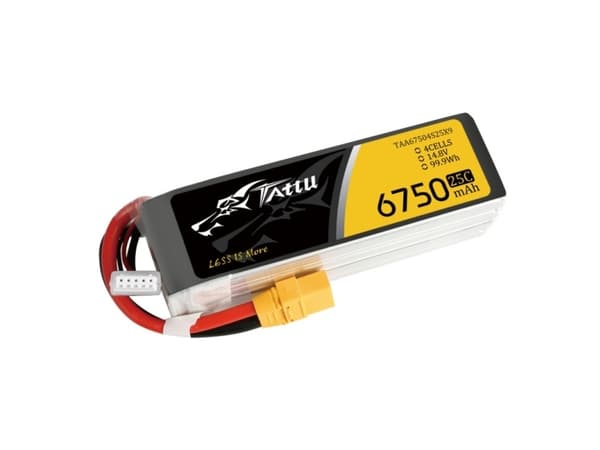 Tattu TAA67504S25X9, Batteri, Sølv, Sort, Gult