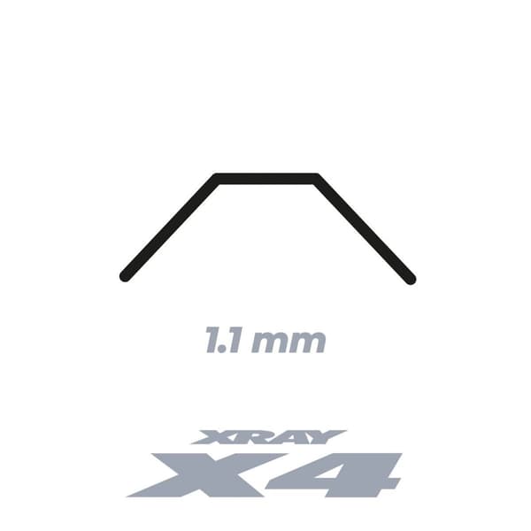 XR-303821 X4 Anti-Roll Bar - Rear 1.1mm