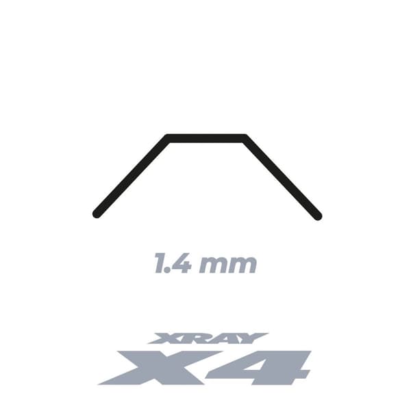 XR-303824 X4 Anti-Roll Bar - Rear 1.4mm