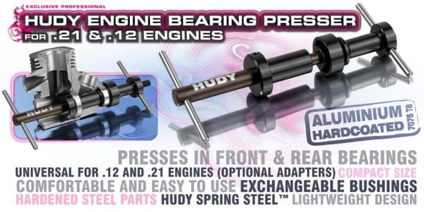 HUDY Ultimate Engine Tool Kit til .21 Engine