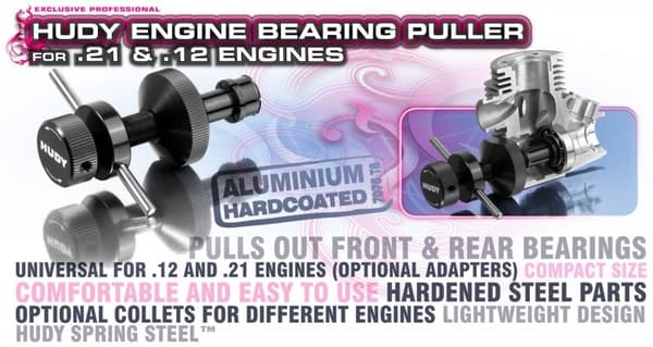 HUDY Ultimate Engine Tool Kit til .21 Engine