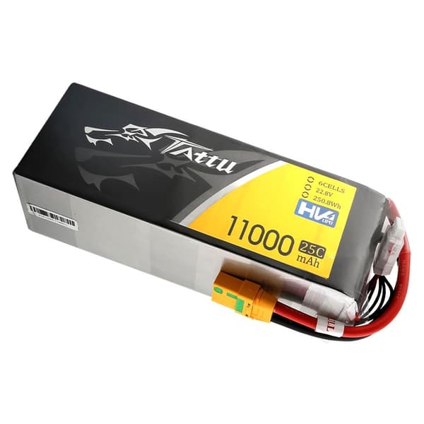 6s 11000mAh - 25C - Gens Ace Tattu XT90-S HV