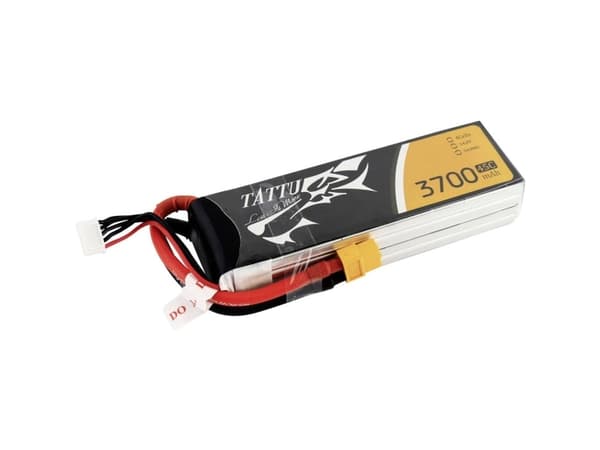 Batteri Tattu 3700mAh 14,8V 45C 4S1P