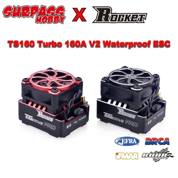 Surpass Hobby Rocket 160A ESC Sensored BL Sort