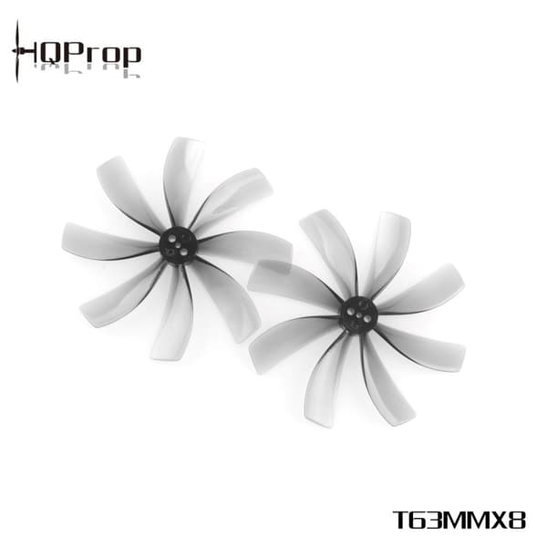 HQ Durable Prop T63mmx8 til Cinehoop Light Grey