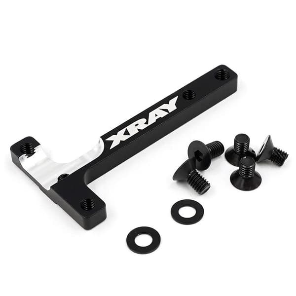 XR-303768 X4 Aluminium Chassis T-Brace Set Black