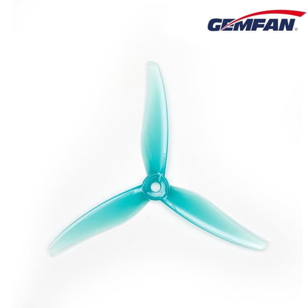 Gemfan Hurricane 3 Blade 51466 V2 Wave Blue