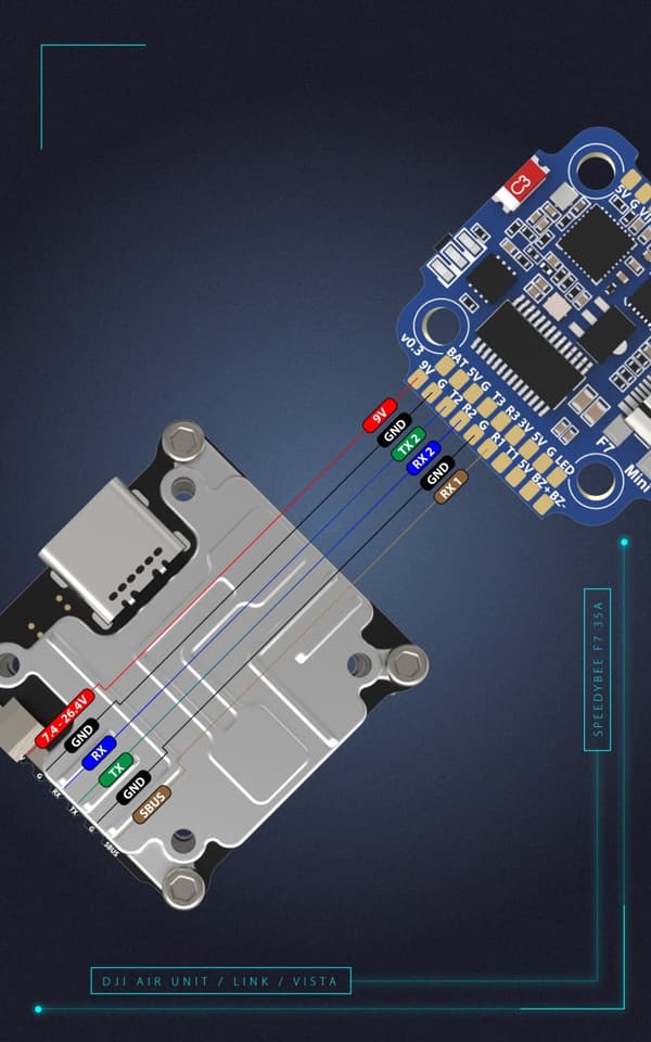SpeedyBee F7 Mini 3-6S FC