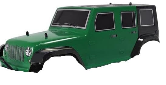 HSP Karosseri Jeep Trail Rider - Grønn