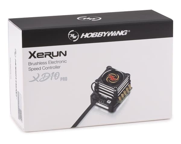 Hobbywing XeRun XD10 Pro Drift 100A ESC 2s Sort