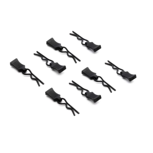 AXI250010 6mm Body Clips w/Tabs SCX6 (6)