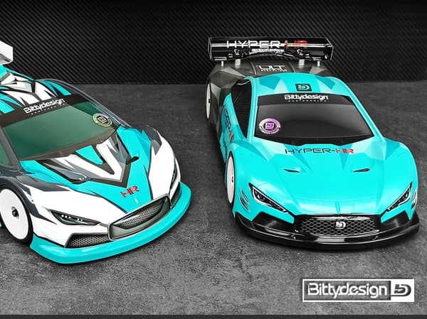 Bittydesign HYPER-HR Clear Body 1/10 TC 190mm ULW