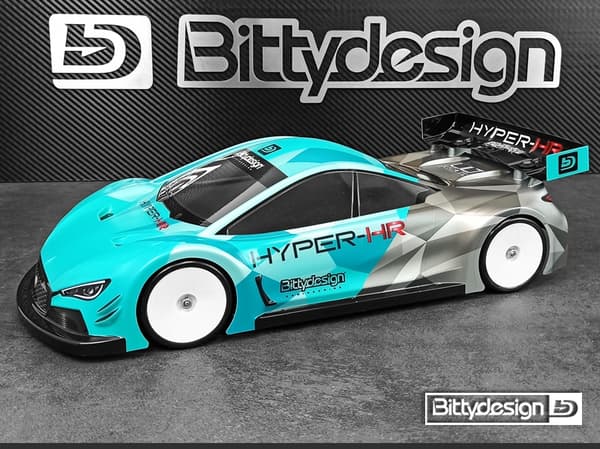 Bittydesign HYPER-HR Clear Body 1/10 TC 190mm ULW