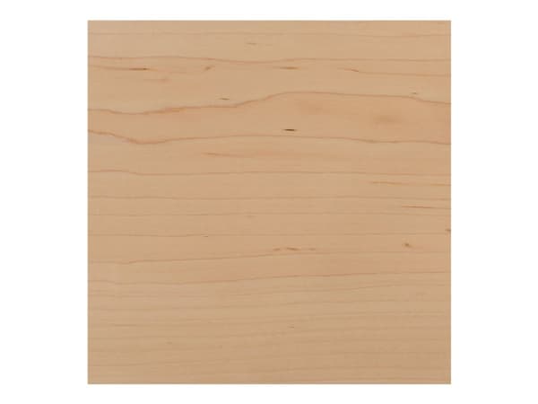 Cricut Natural Wood Veneer - Hantverksmaterial - 305 x 305 mm - 2 ark - körsbär - trä