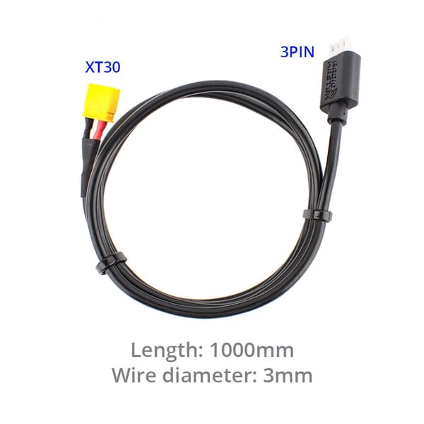 RadioMaster XT30 til 3-pin JST-kabel til Zorro