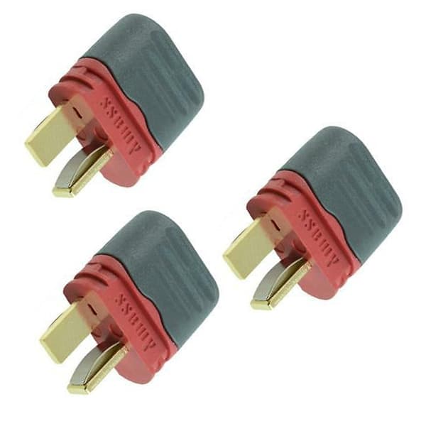 Bronto T-Plug w/cap ( Deans ) - 3x Male