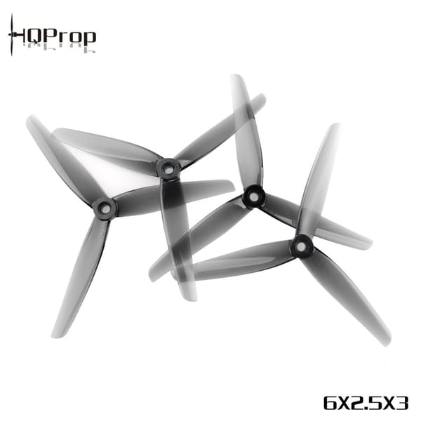 HQ Durable Prop 6X2.5X3 lysegrå (2CW + 2CCW)