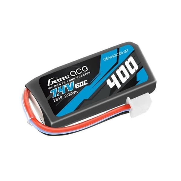 2s   400mAh - 60C - Gens Ace M1/T15 JST