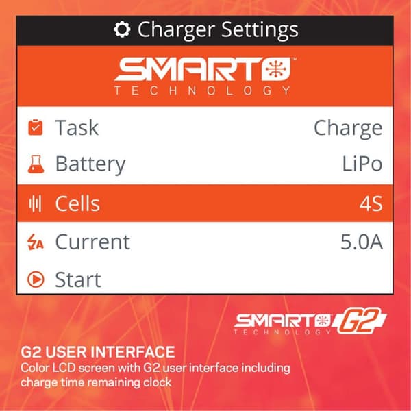 Spektrum S155 G2 AC Charger 1x55W
