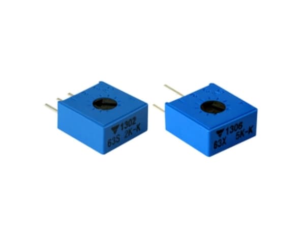 Vishay M63X253KB40, Blue, Metal, Straight, 250 V, 1 pc(s), RoHS