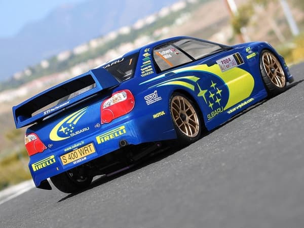 HPI -17205 Subaru Impreza WRC 2004 omålad