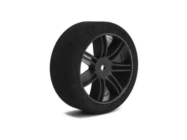 Hotrace 1/10 Front Foam Shore 35 Carbon fælge (2)