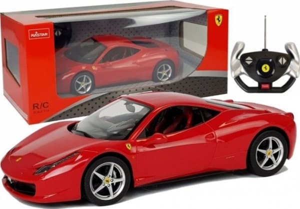 Rastar Auto R/C Ferrari Italia Rastar 1:14 Red on Pilot () - 1609621