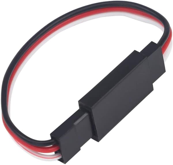 10 delar förlängning servo för RC, 150mm S, 3 stift hane till hona RC JR kontaktkon - Tillbehör till Fjärrstyrda Leksaker Servo kabel