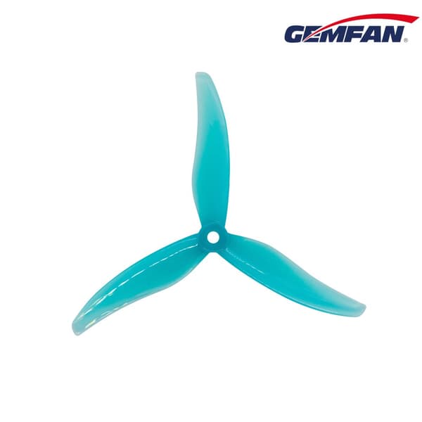 Gemfan Hurricane 3 Blade 5536 Clear Blue