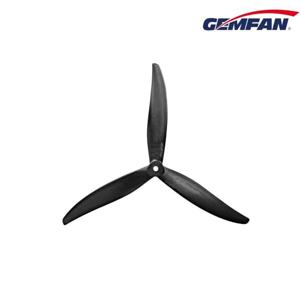 Gemfan 3 Blade 8060 Carbon Nylon Sort