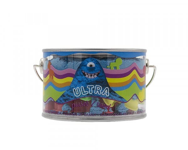 Epee UltraSand burk 200g 5 formar blå form Castle
