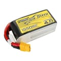 Miniatyrbild 1 av 2: 4s  1550mAh -130C- Gens Ace Tattu R-line 4.0 XT60