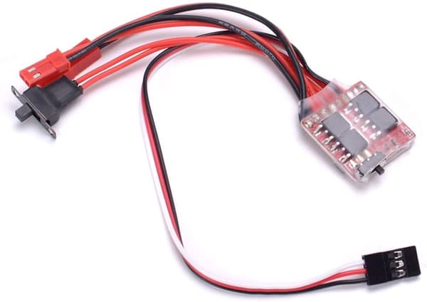 1-delat elektronisk ESC RC 20A för borstade motorer - Tillbehör till Fjärrstyrda Leksaker hastighetsregulator