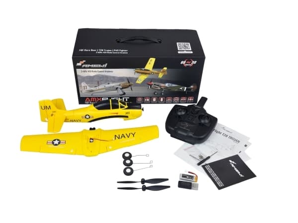 Amewi T28 Trojan, Flygplan, 14 År, 400 mAh, 70 g
