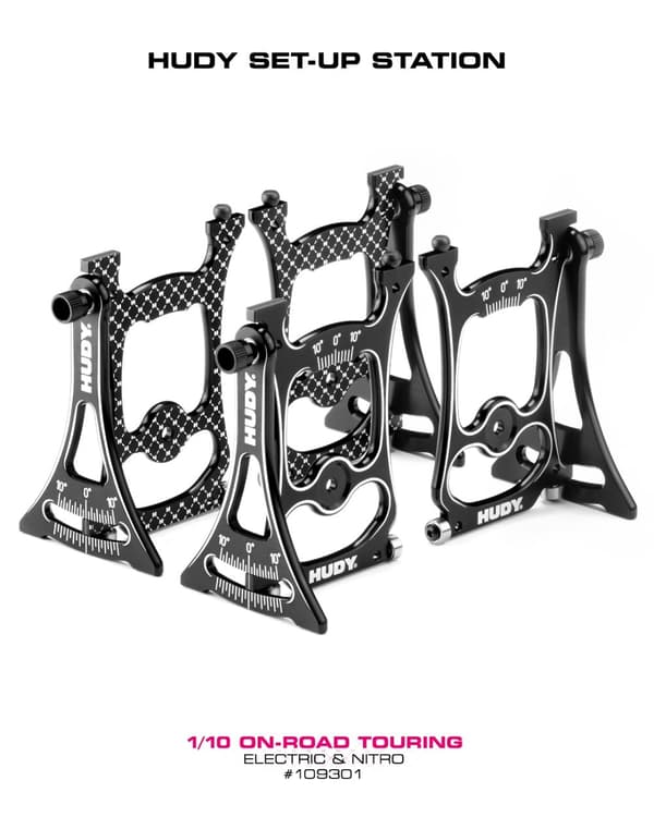 HUDY Installationssystem för 1/10 Touring Cars