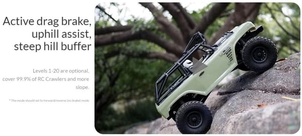 ISDT Børstet Crawler ESC 70A 2-3s LiPo